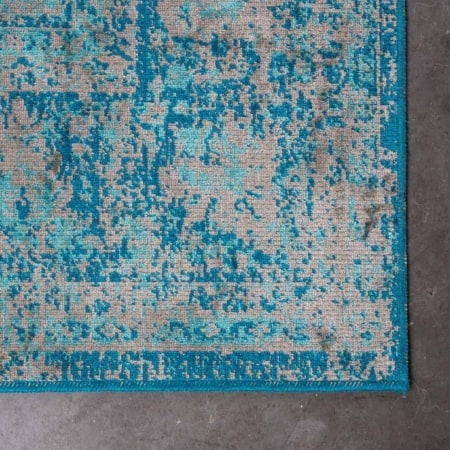 Chi vloerkleed - viscose blue 160x230cm - Afbeelding 6