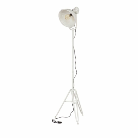 BePureHome Spotlight vloerlamp metaal wit