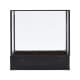 Housedoctor Display box glas metaal zwart Small