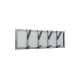 LABEL51 Gruff kapstok metaal burned steel 70cm