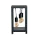 Tafellamp Dangle van LABEL51 is een robuuste metalen framelamp