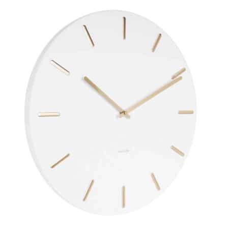 KARLSSON Charm wandklok rond wit ø45cm - Afbeelding 3