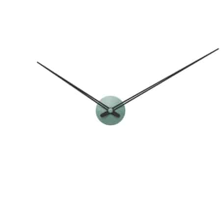 KARLSSON wandklok LBT Sharp metaal jade groen ø90cm