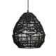 WOOOD Adelaide hanglamp zwart ø25cm
