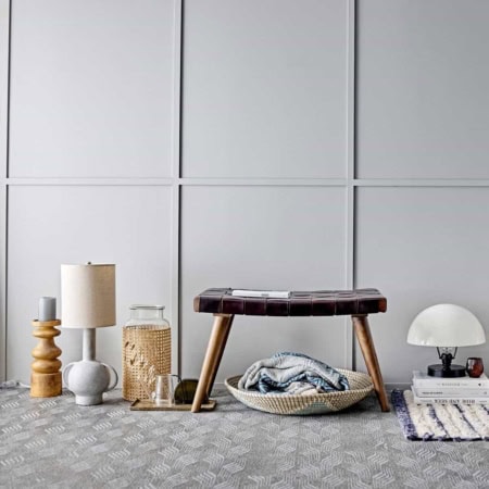 Bloomingville Kean tafellamp grijs terracotta - Afbeelding 3