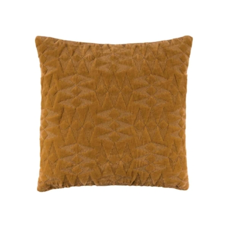 BePureHome Pane kussen velvet fudge 45x45cm