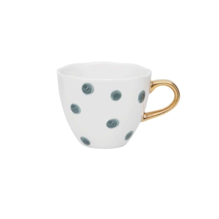Urban Nature Culture Good Morning Cup Mini Small dots groen blauw