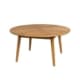 Zuiver Fabio salontafel eiken naturel ø80cm