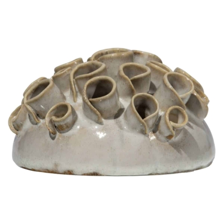 BePureHome Coral vaas keramiek naturel mix