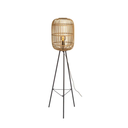 ZES10 Crazy vloerlamp bamboe naturel