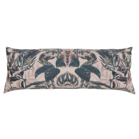 BePureHome Bouquet kussen printed velvet milk 35x100cm