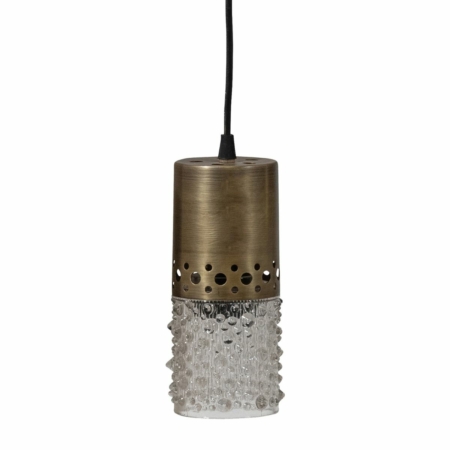 BePureHome Sprinkle hanglamp glas antique brass
