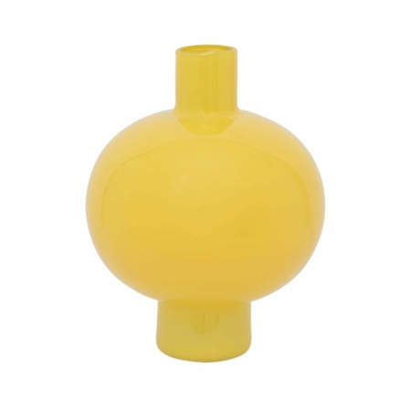 Urban Nature Culture Round vaas gerecycled glas french vanilla