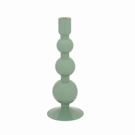Urban Nature Culture Bubbles kaarsenstandaard recyled glas desert sage