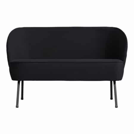 BePureHome Vogue 2-zits bankje fluweel inkt