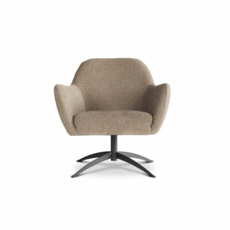 DYYK Limoni draaifauteuil stof in diverse kleuren mogelijk