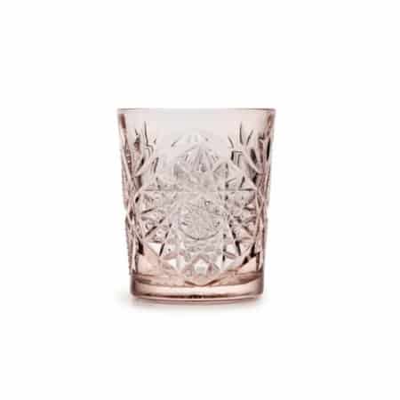 ZES10 Hobstar drinkglas koraal