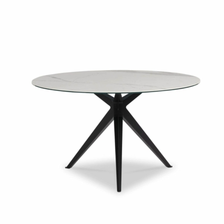 DYYK Stella eetkamertafel keramiek bianco saluto