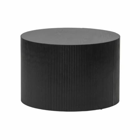 WOOOD Sanne bijzettafel rond zwart ø60cm