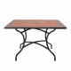 Bloomingville Hellen eettafel tegels rood 110cm