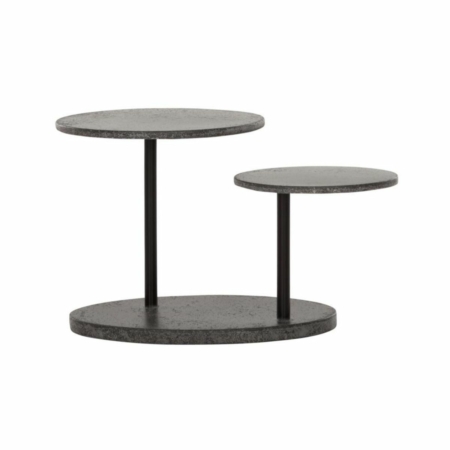 MUST Living Mount Sheridan salontafel basalt zwart