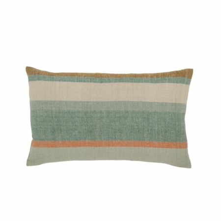 Urban Nature Culture Silk luminous kussen striped