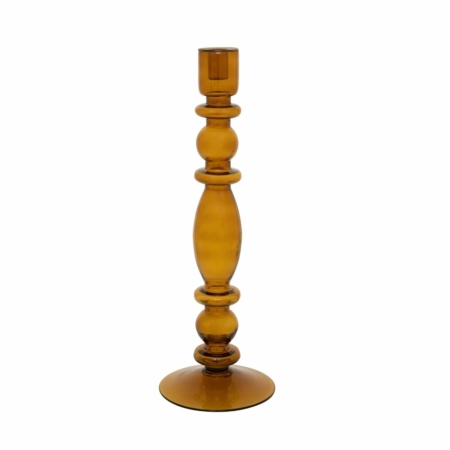 Urban Nature Culture Aesthetic kaarsenstandaard glas wood rush