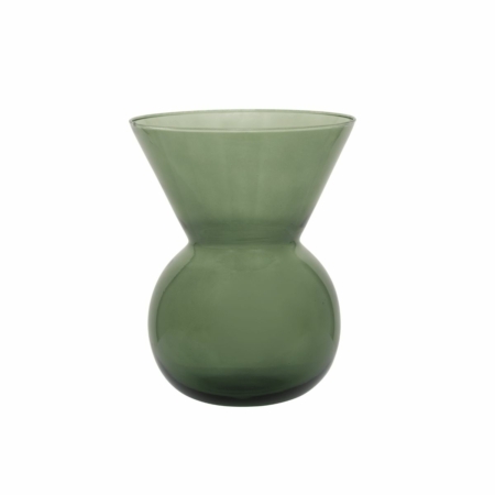 Urban Nature Culture Vaas recycled glas duck green by Mieke Cuppen