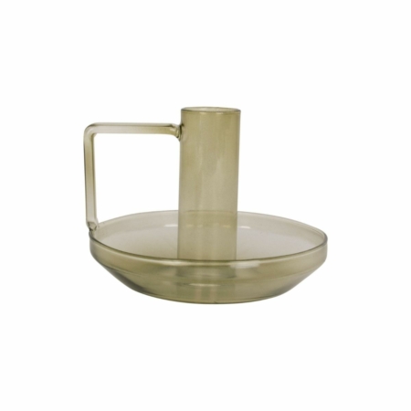 PT Modern Light kaarsenhouder mos groen