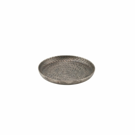 Housedoctor Rattan schaaltje brushed zwart 12cm