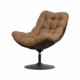 WOOOD Vive draaifauteuil rotan licht bruin
