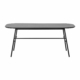 vtwonen Elegance eettafel mangohout metaal zwart