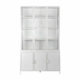 New Routz Detroit vitrinekast 3-deurs metaal wit