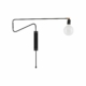 Housedoctor Swing wandlamp metaal zwart