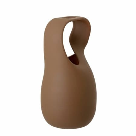 Bloomingville Nicita vaas steen bruin ø14,5cm 'a - Afbeelding 6