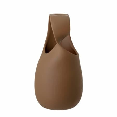 Bloomingville Nicita vaas steen bruin ø14,5cm 'a - Afbeelding 8