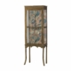 BePureHome Bouquet vitrinekast metaal met print antique brass