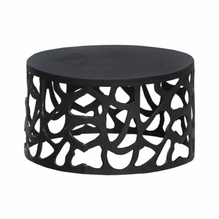 WOOOD Jasper salontafel metaal zwart