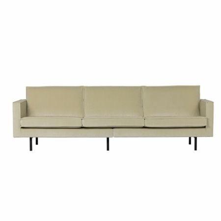 BePureHome Rodeo 3-zits bank velvet pistache