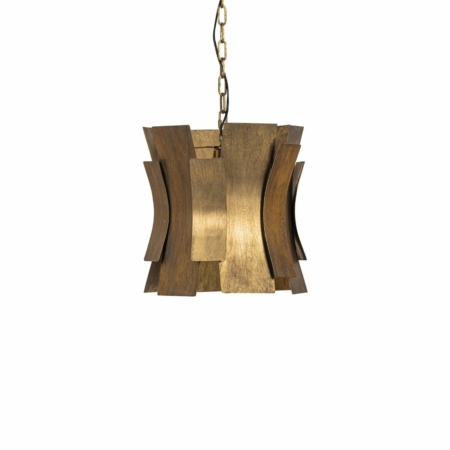 BePureHome Course hanglamp metaal antique brass