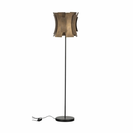 BePureHome Course staande lamp metaal antique brass