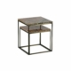BePureHome Mellow bijzettafels marmer champagne set/v2