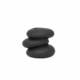 Urban Nature Culture Pebble candle holder black