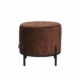LABEL51 Troy poef velvet rust L