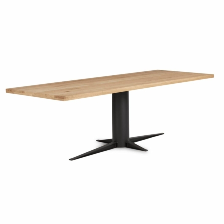 DYYK Mimo eetkamertafel eikenhout groove