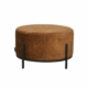 LABEL51 Troy poef velvet oker XL