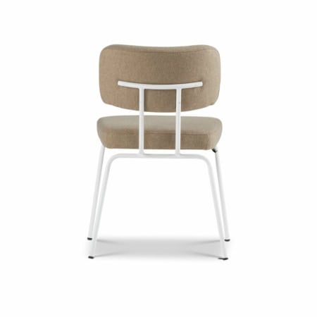 DYYK Ted eetkamerstoel wit new wool stone - Afbeelding 4