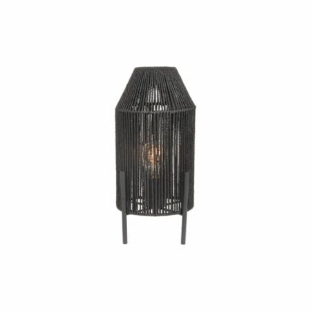 LABEL51 Ibiza tafellamp jute zwart - Afbeelding 4