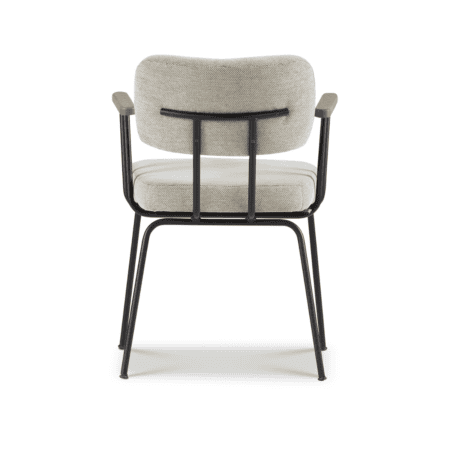 DYYK Ted eetkamerstoel met armleuning portofino multigrey - Afbeelding 5