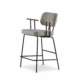 DYYK Ted kruk met arm leuning new wool stone